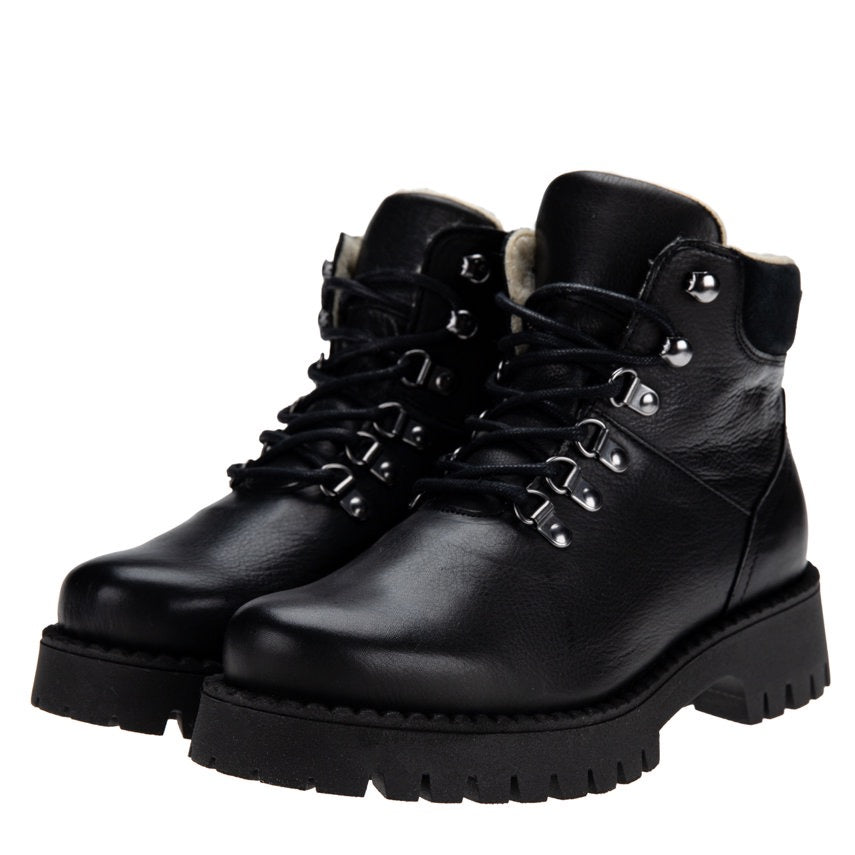 Jodis W Penny Lace Up Svartir