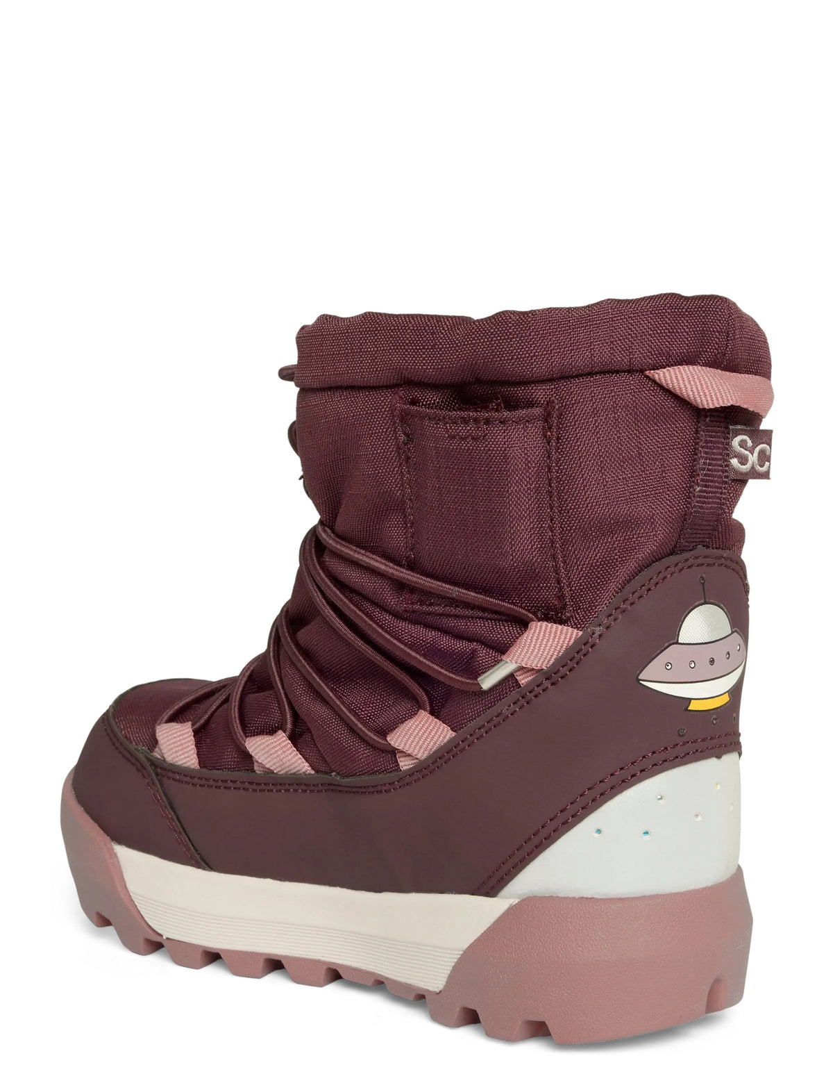 Viking Spaceship Warm WP plum/pink Ljósaskór