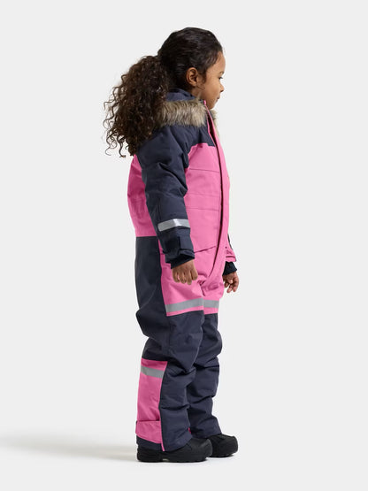 Didriksons Bjarven Kids Cover 5 Heather Pink