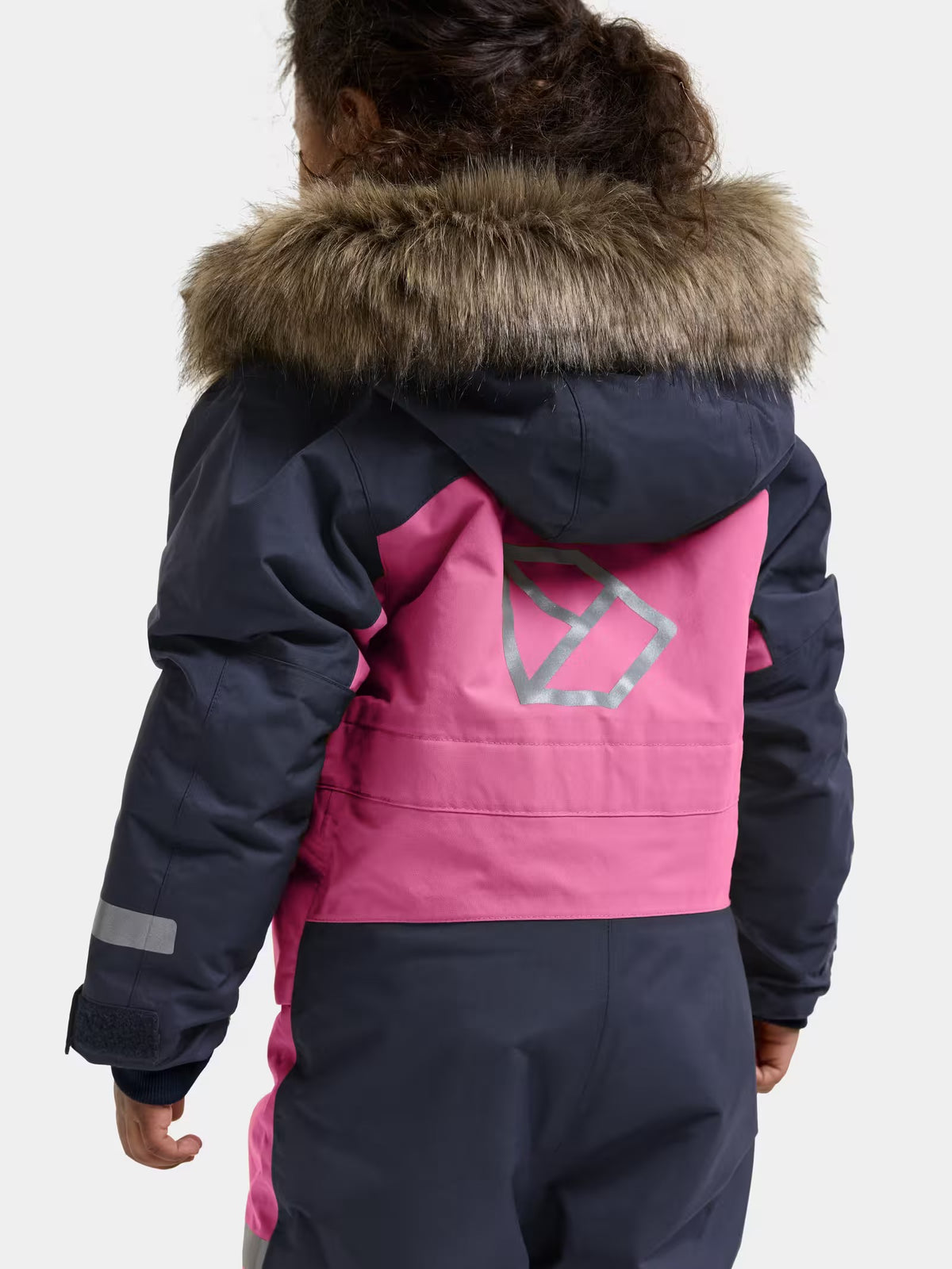 Didriksons Bjarven Kids Cover 5 Heather Pink