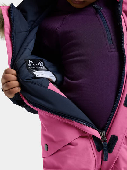 Didriksons Bjarven Kids Cover 5 Heather Pink