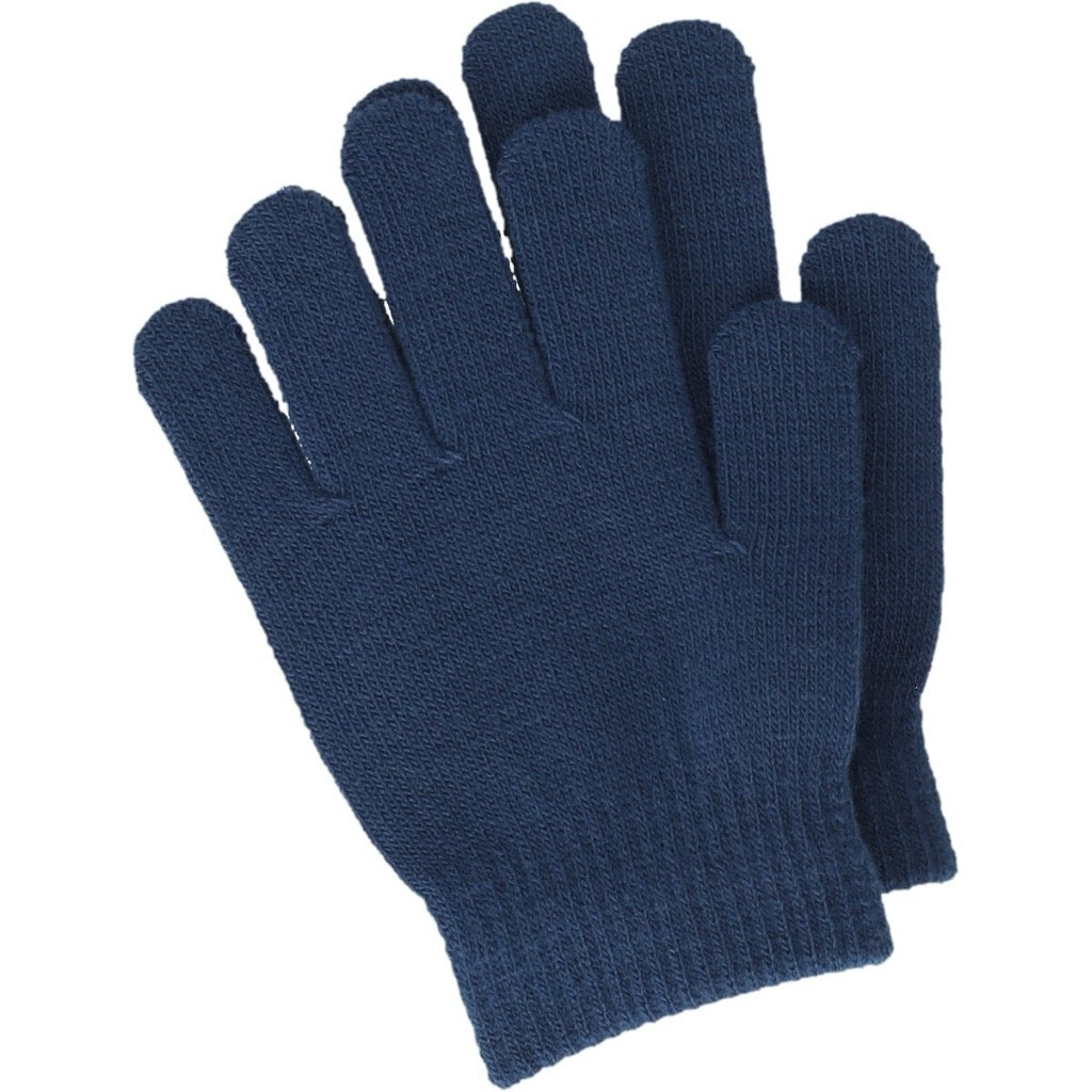 Zigzag Neckar Knitted 3-Pack Gloves Blue