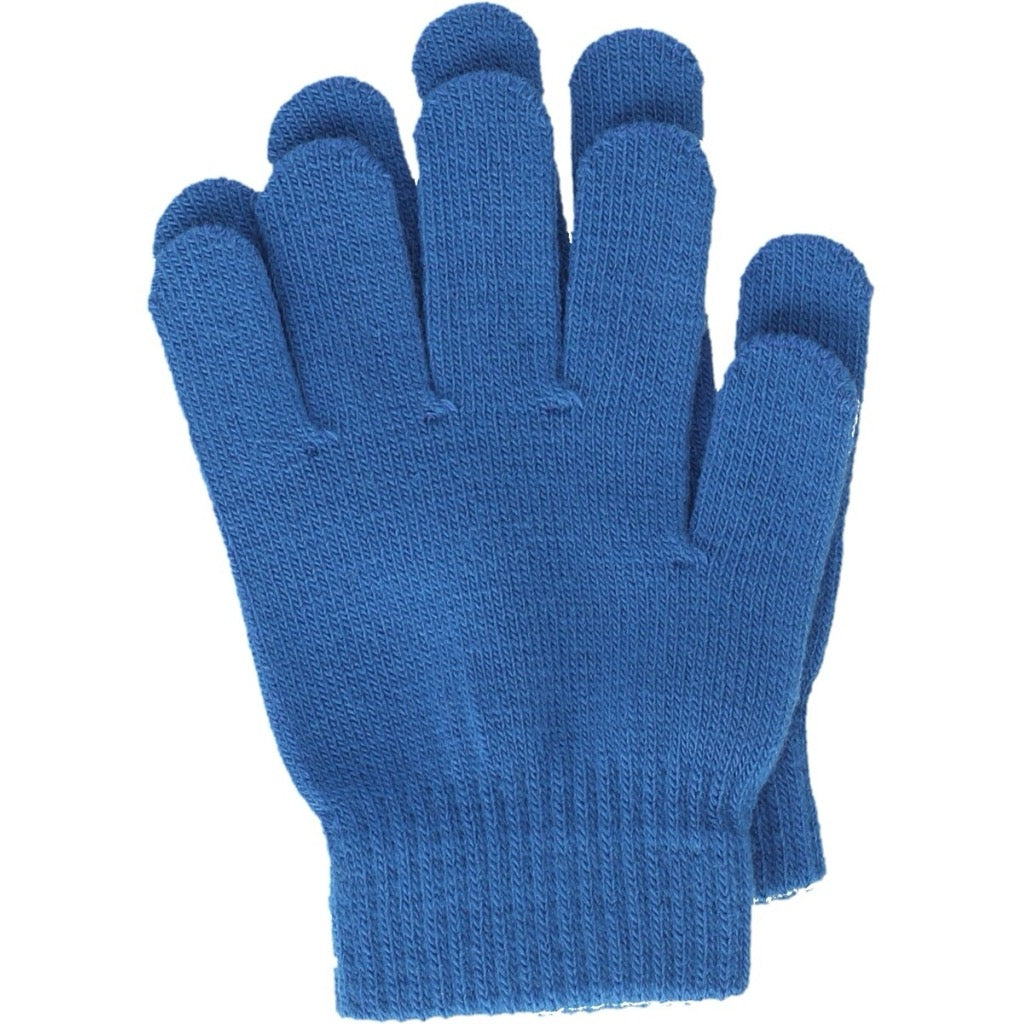 Zigzag Neckar Knitted 3-Pack Gloves Blue