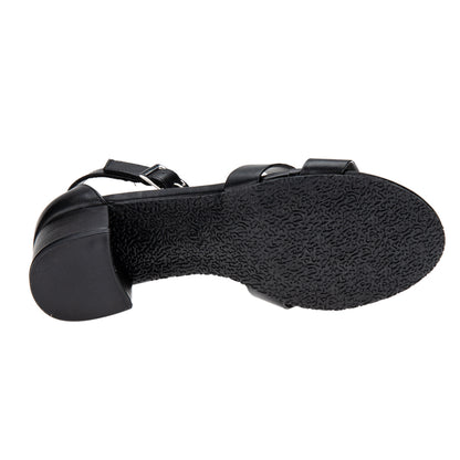Duffy Sandal Black Hælaskór